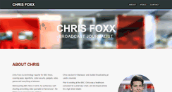 Desktop Screenshot of chrisbaileyfoxx.com