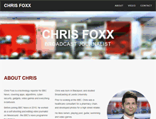 Tablet Screenshot of chrisbaileyfoxx.com